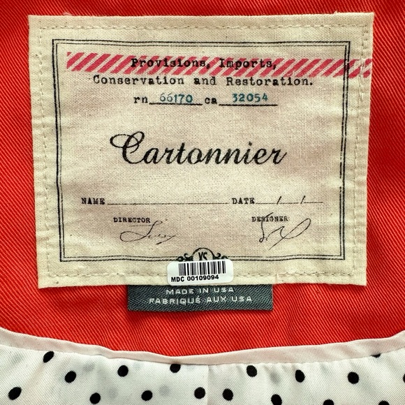 Anthropologie Cartonnier Travelogue Draped Jacket XS - Picture 14 of 16